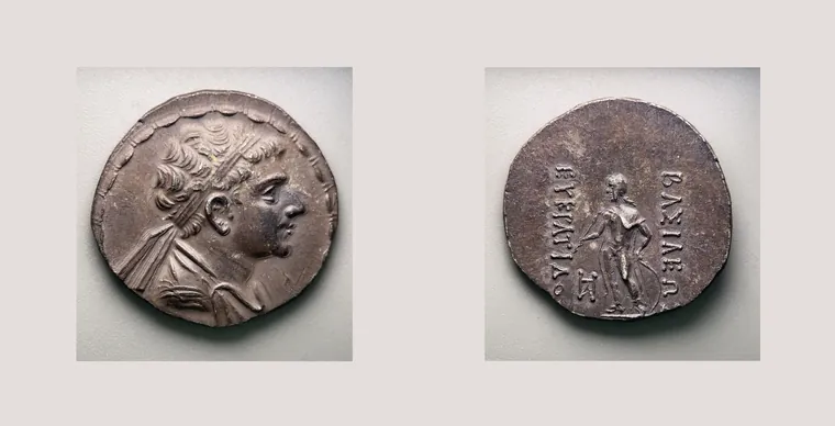 BAKTRIA, Eukratides II Soter (145-140 BC), AR Tetradrachm