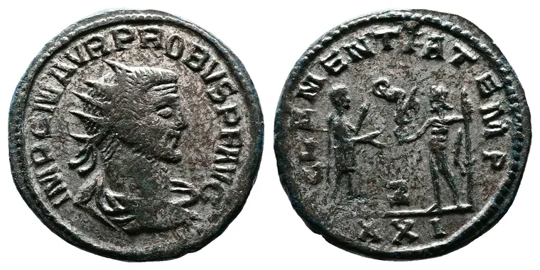 PROBUS (276-282), Silvered Æ Antoninianus