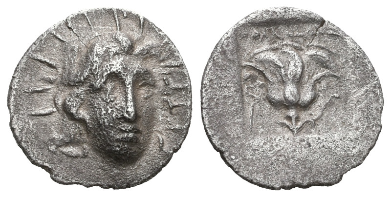 CARIA, Rhodes AR Hemidrahm or Diobol