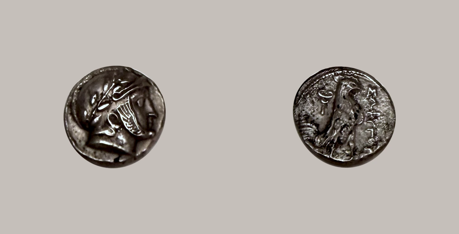 BAKTRIA, Sophytes (Sophytos) AR Drachm