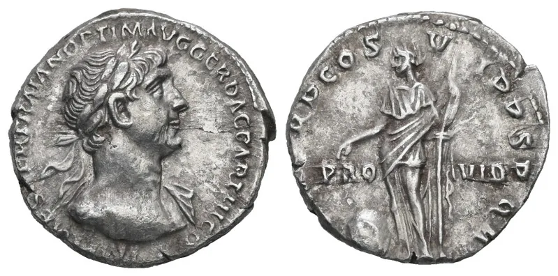 TRAJAN (AD 98-117) AR Denarius